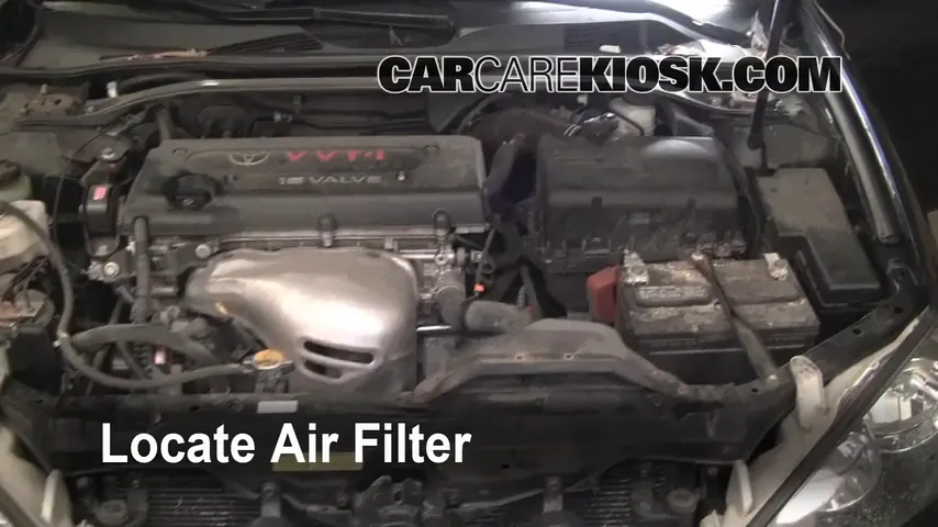 2006 Toyota Camry LE 2.4L 4 Cyl. Air Filter (Engine)